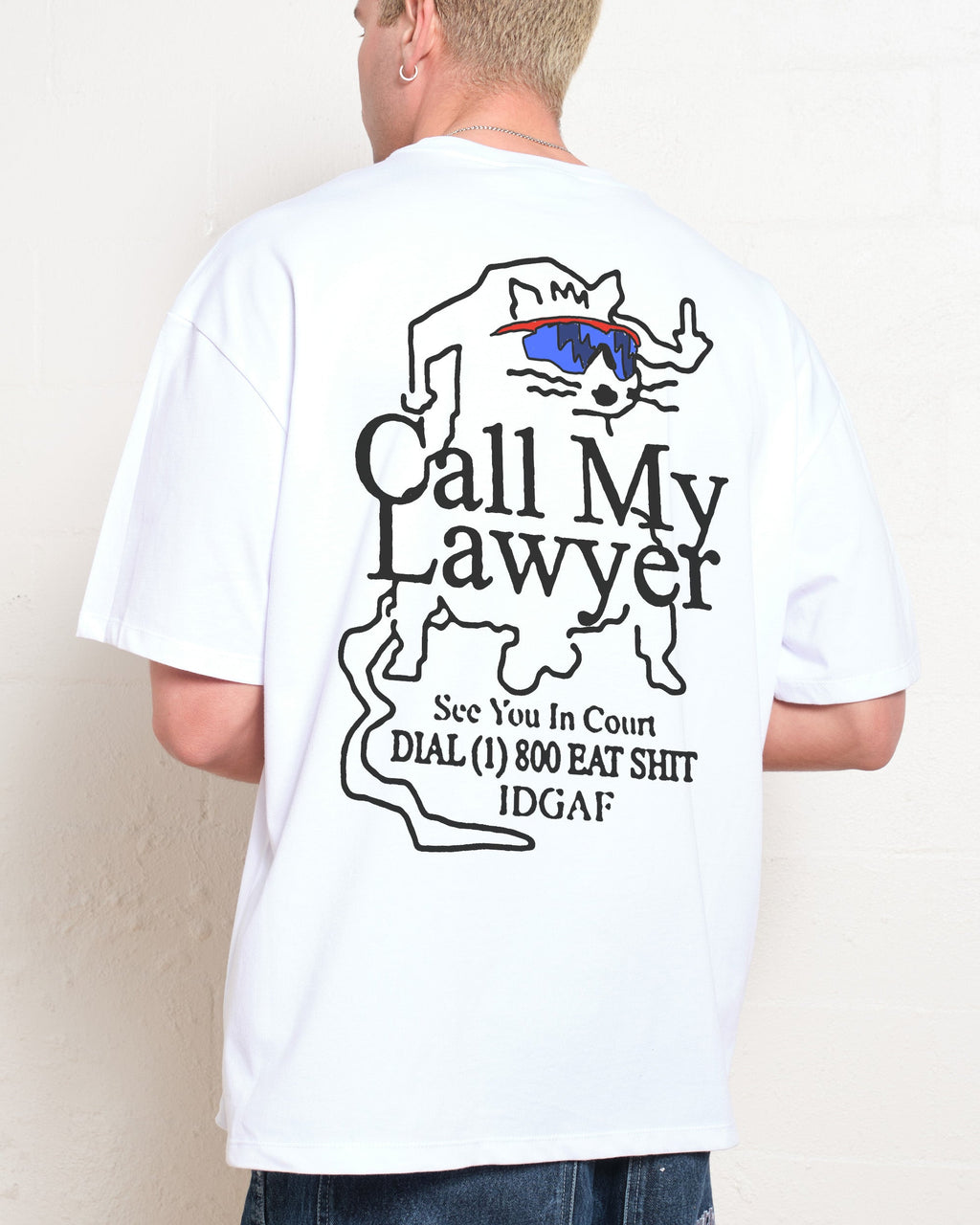Call My Lawyer Oversized Tee Unisex