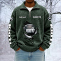 Kioti Custom Name Quarter Zip Pullover Sweatshirt - Multicolor
