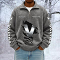 Valtra Custom Name Quarter Zip Pullover Sweatshirt - Multicolor