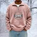 GMS Drums Unisex Quarter Zip Pullover Sweatshirt - Multicolor
