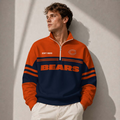 CHI x football Half-Zip Sweatshirt