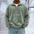 Avedis Zildjian Company Unisex Quarter Zip Pullover Sweatshirt - Multicolor