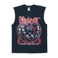 Slipknot SUBLIMINAL VERSES 2005 TOUR SLEEVELES GILDAN LARGE 7462