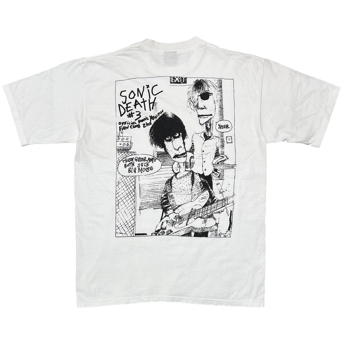 SONIC YOUTH SONIC DEATH 1993 PO BOX 1599 WHITE BROCKUM XL 3565