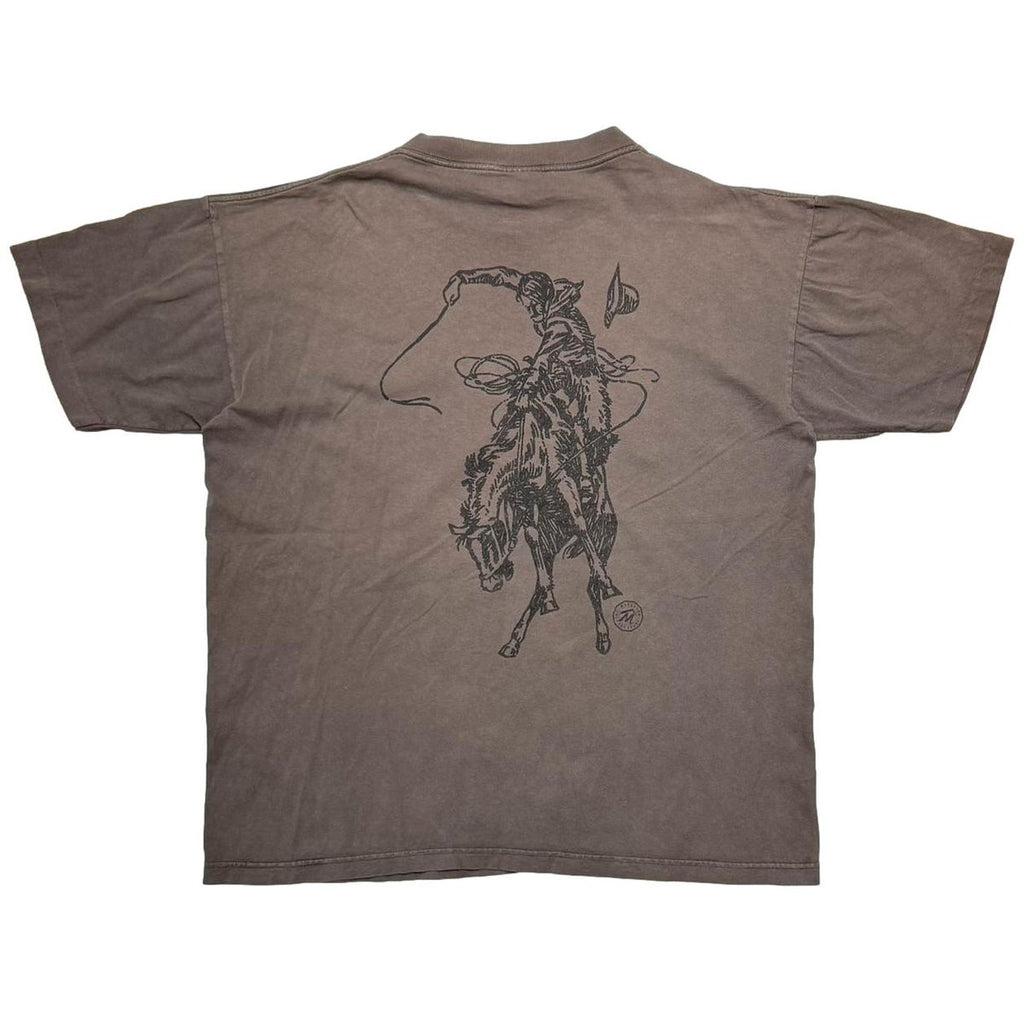 Marlboro Marlboro MAN POCKET TEE BROWN FITS XL 7305
