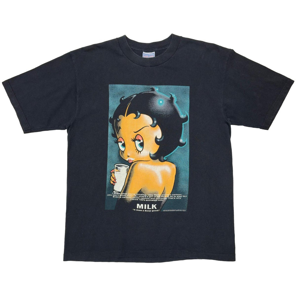 BETTY BOOP MILK "It does a Boop good !" ALL SPORT LARGE 3245
