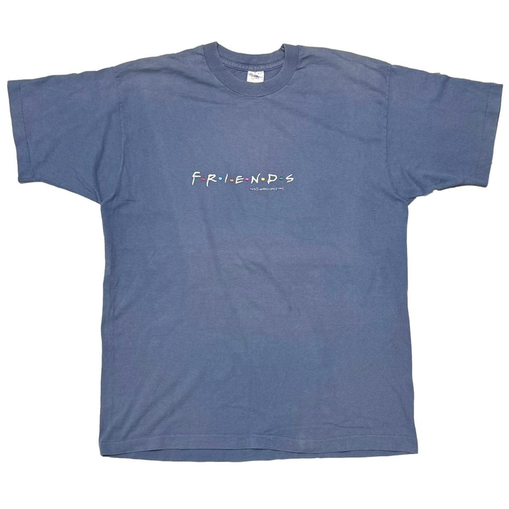 FRIENDS TV DRAMA PROMO EMBROIDERY LOGO BLUE FRUIT OF THE LOOM XL 5445