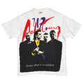U2 1991 ZOO WHITE HANES LARGE 5277