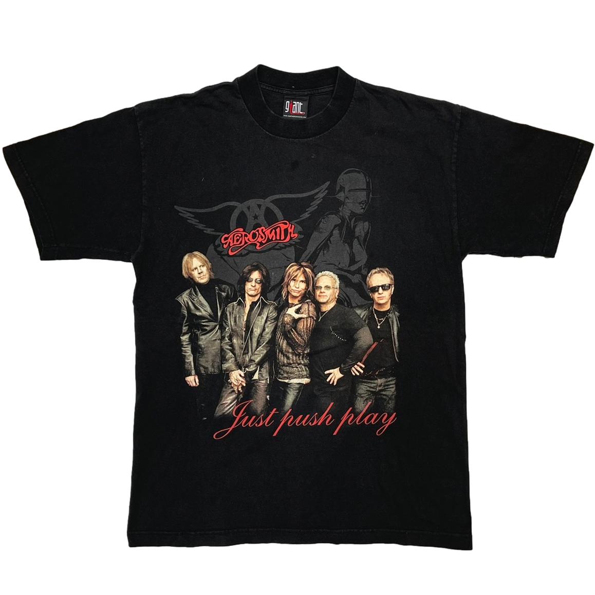AERO SMITH SORAYAMA JUST PUSH PLAY TEE GIANT LARGE 5620