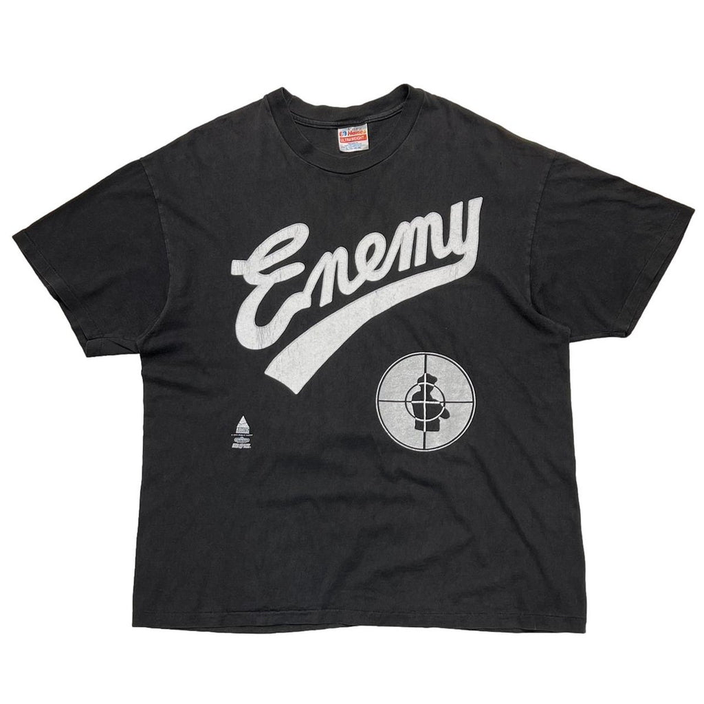 PUBLIC ENEMY 1991 TARGET LOGO HANES XL 4177
