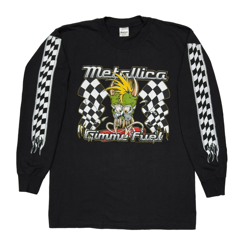 METALLICA 1997 GIMME FUEL LS BLACK MURINA LARGE 1221