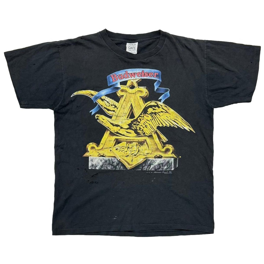 Budweiser 1994 Anheuser Busch GOLD EAGLE EMBLEM LOGO WILD OATS LARGE 5884