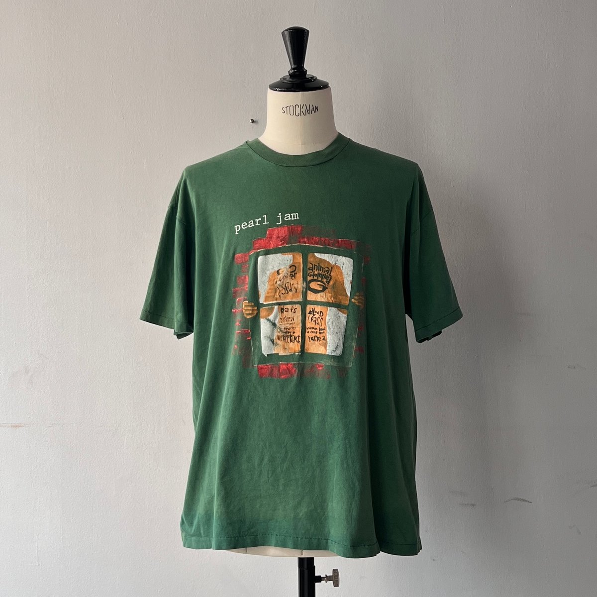 FADE is BEAUTIFUL [No.10]  PEARL JAM WINDOW PAIN BACK STAGE PASS Hanes XL 3596