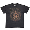 MARILYN MANSON ANTICHRIST SUPERSTAR GOLD EMBLEM LOGO WINTERLAND LARGE 1934