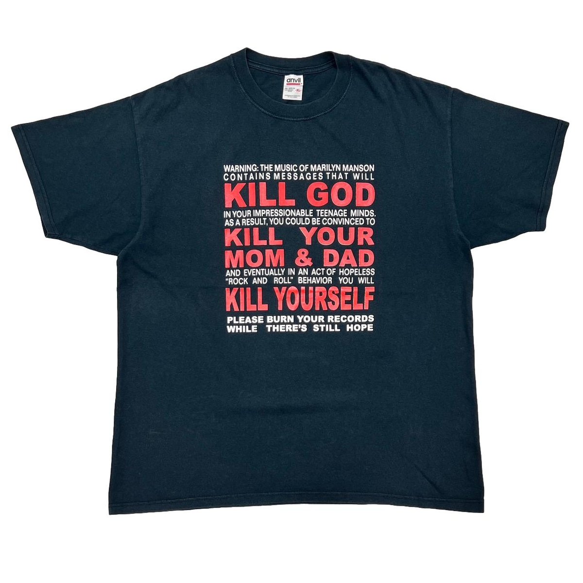 MARILYN MANSON KILL GOD KILL YOUR MOM & DAD KILL YOURSELF ANVIL XL 7238