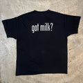 OLD&VINTAGE got milk? FRUIT OF THE LOOM XL 3385