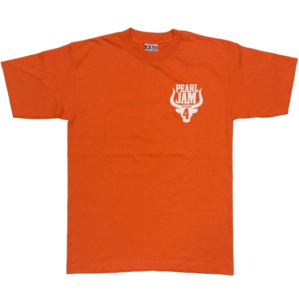 PEARL JAM AUSTIN CITY 2009 OCTOBER 4 ORANGE MEDIUM 6671