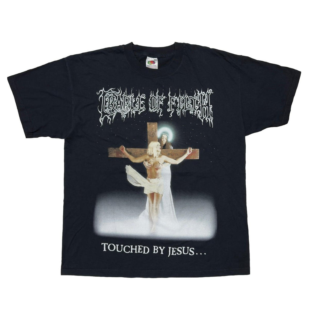 CRADLE OF FILTH 2000 TOUCHED BY JESUS FINGERED BY GOD FRUIT OF THE LOOM XL 4461