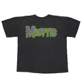 MISFITS 1999 TEXT LOGO PURPLE x GREEN BLUE GRAPE XL 0232