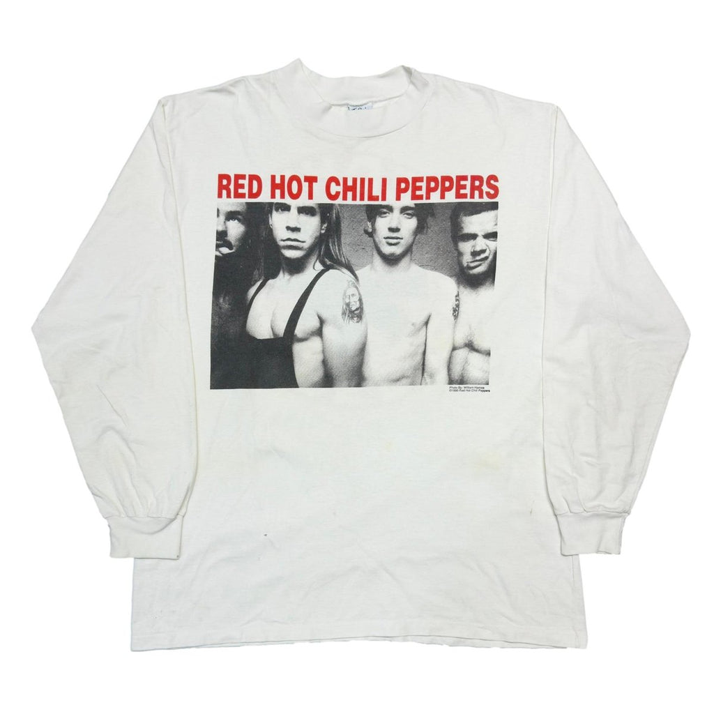 RED HOT CHILI PEPPERS 1990 PORTRAIT LS TOP HEAVY XL 9240
