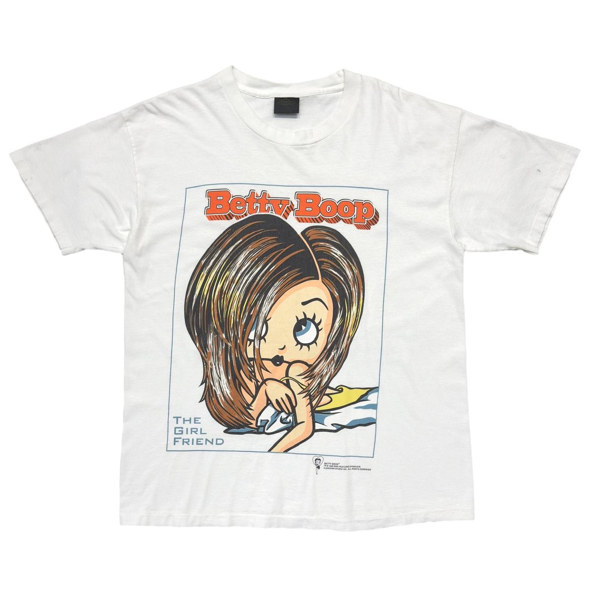 BETTY BOOP 1996 THE GIRL FRIEND WHITE CHANGES LARGE 7954