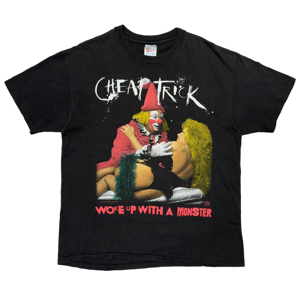 CHEAP TRICK 1994 WOKE UP WITH A MONSTER HANES XL 0114