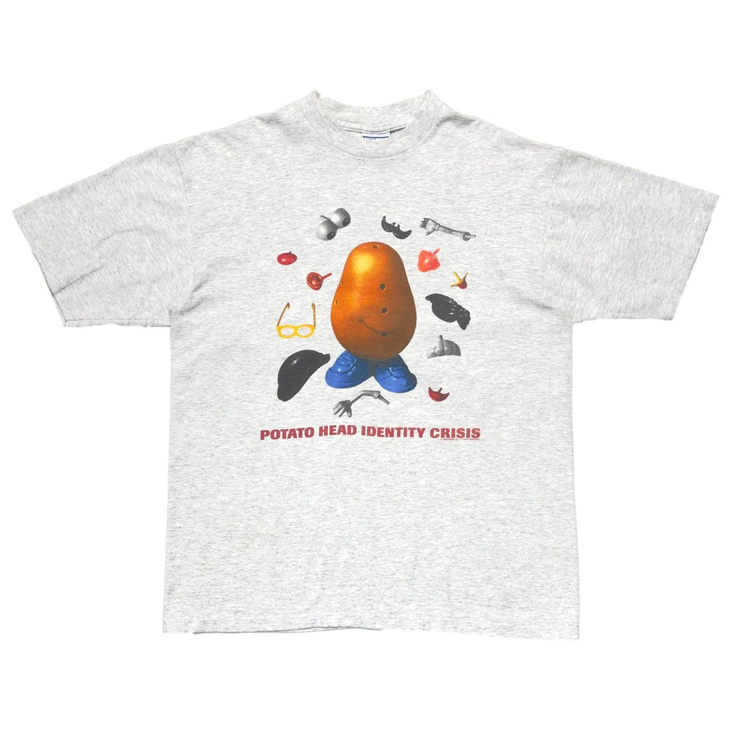 POTATO HEAD IDENTITY CRISIS 1995 ASH GREY ALL SPORT XL 8901