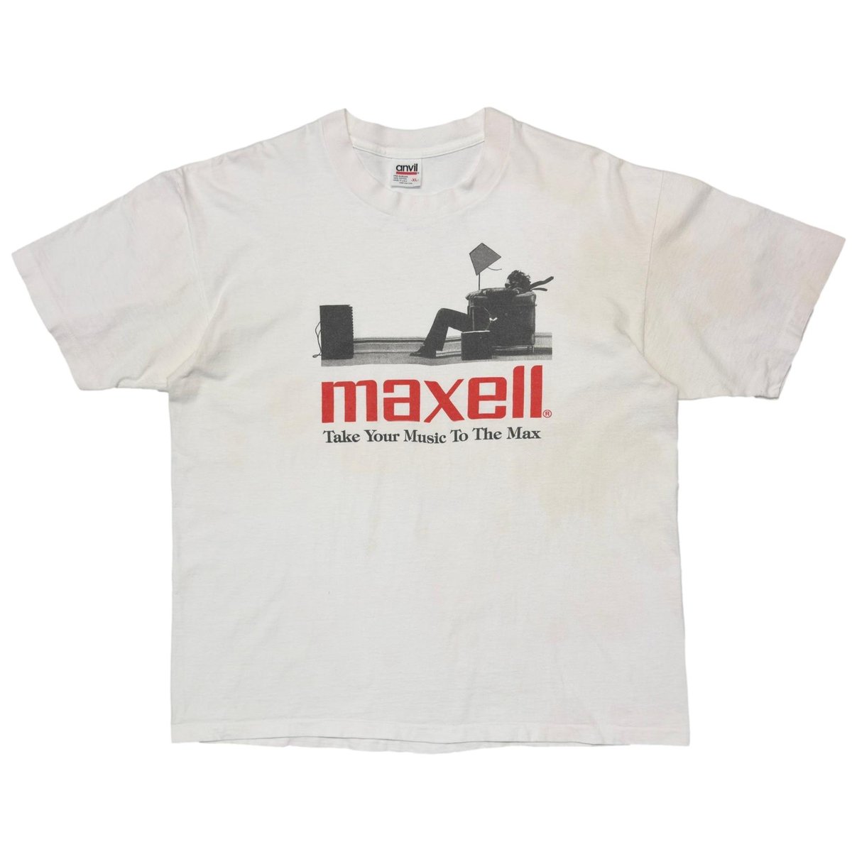 maxell TAKE YOUR MUSIC TO THE MAX ANVIL XL 0981