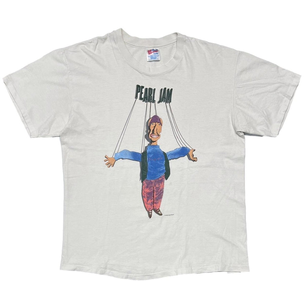PEARL JAM 1993 FREAK WHITE HANES LARGE 9047
