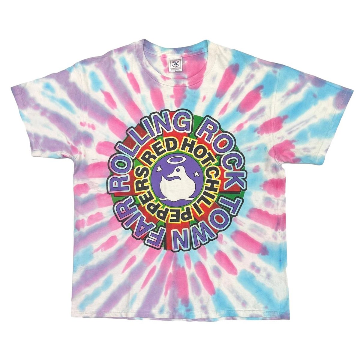 RED HOT CHILI PEPPERS ROLLING ROCK TOWN FAIR TIE DYE DELTA LARGE 1769