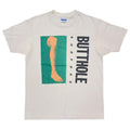 BUTTHOLE SURFERS LEG WHITE HANES LARGE 5283