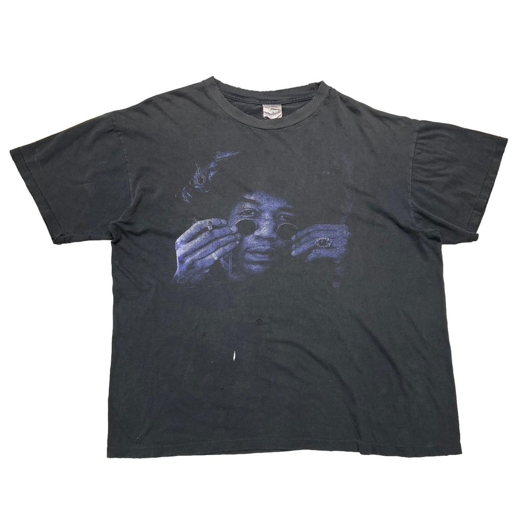 JIMI HENDRIX PURPLE FACE BACK SIGNATURE WINTERLAND XL 6200