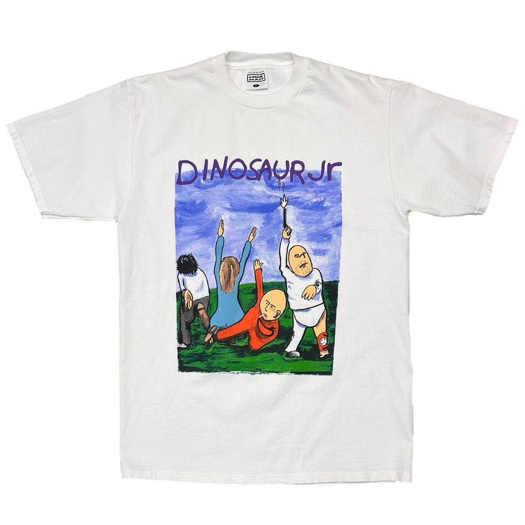 DINOSAUR Jr WITHOUT A SOUND BACK COVER DESIGN WHITE NICE MAN LARGE 6695