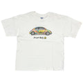 PEACE BUG HIPPIE COLOR CAR WHITE GILDAN XL 4433