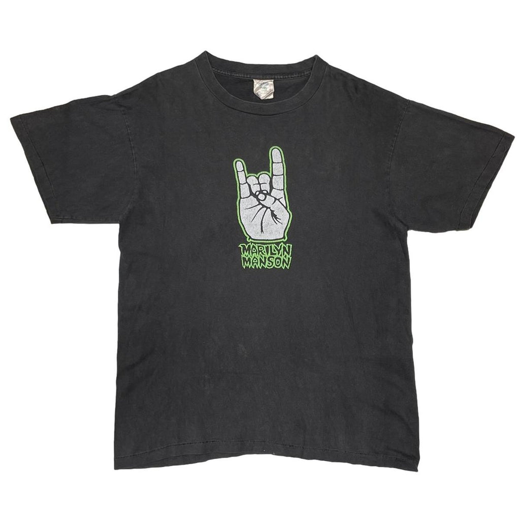MARILYN MANSON HAND SIGN WE HATE LOVE WE LOVE HATE WINTERLAND LARGE 9266