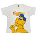 KRAFT CHEESASAURUS REX WHITE FRUIT OF THE LOOM XL 1209