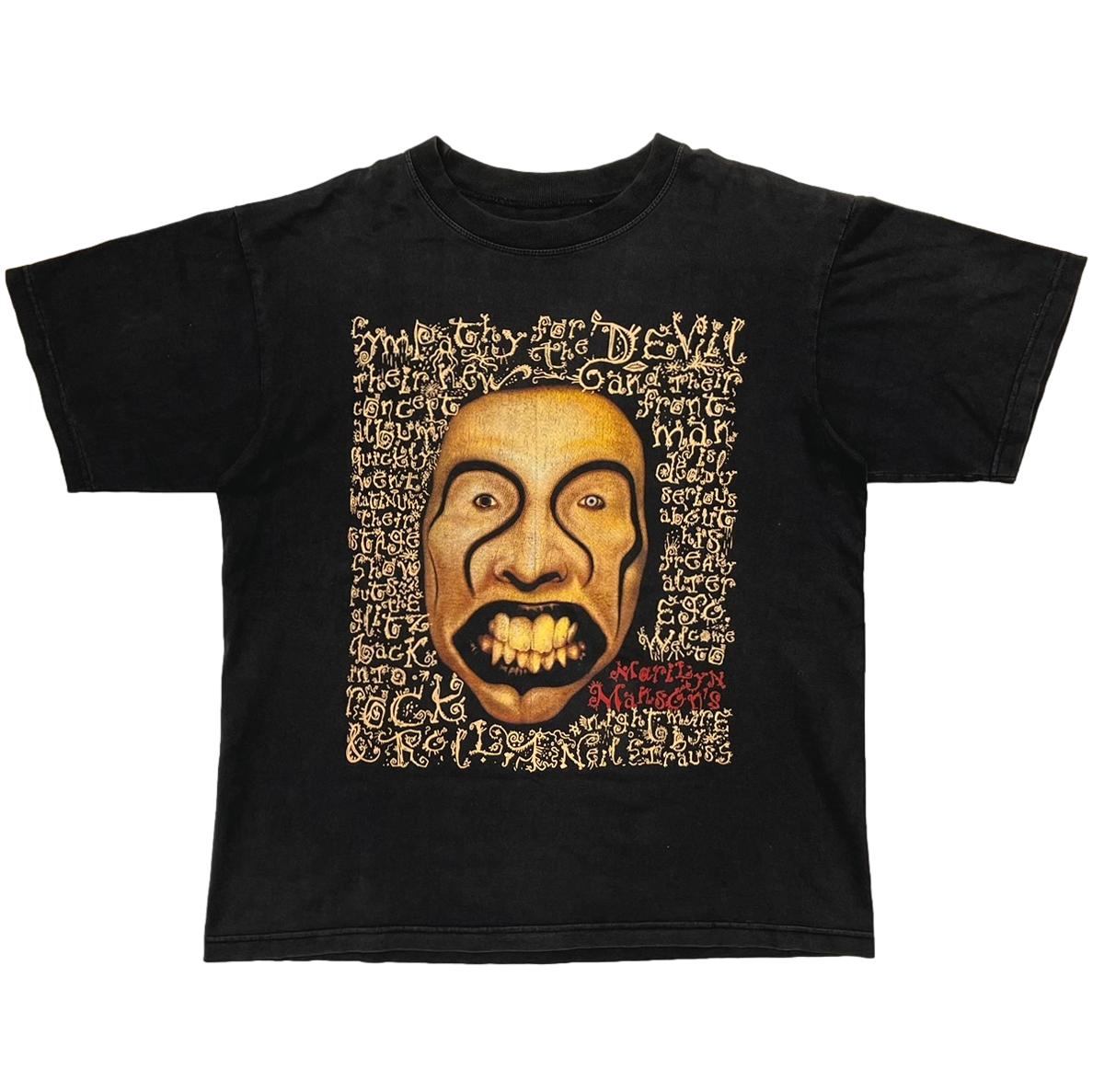 MARILYN MANSON SYMPATHY FOR THE DEVIL BOOTLEG FITS XL 5208
