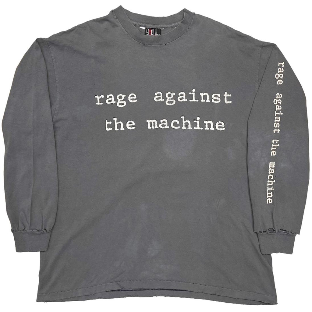 RAGE AGAINST THE MACHINE R LOGO LS GIANT BT TEEJAYS XL 4442