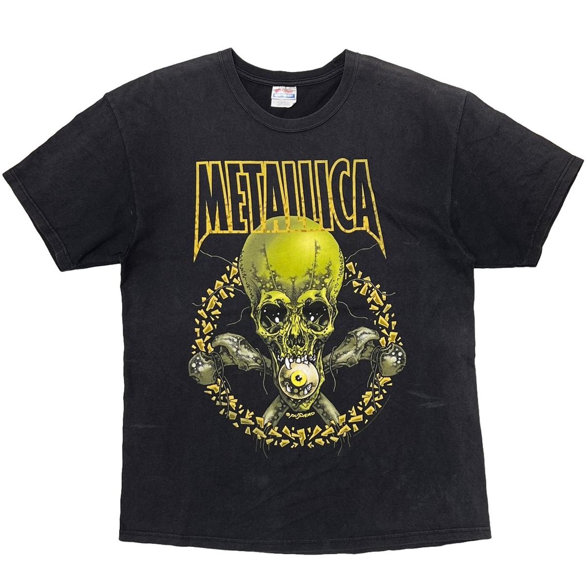 METALLICA PUSHEAD NO LEAF CLOVER Hanes LARGE 4299