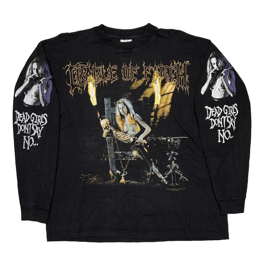 CRADLE OF FILTH 1997 PSYCHOPATHIA SEXUALIS DEAD GIRLS LS EURO XL 6415
