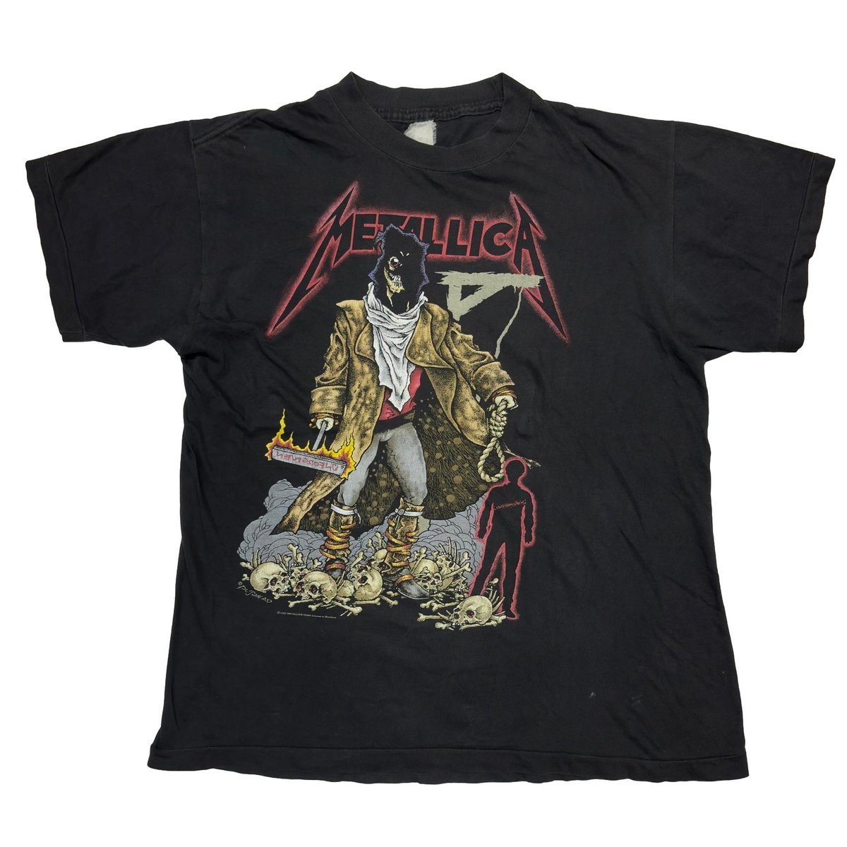 METALLICA PUSHEAD UNFORGIVEN FITS LARGE 0161