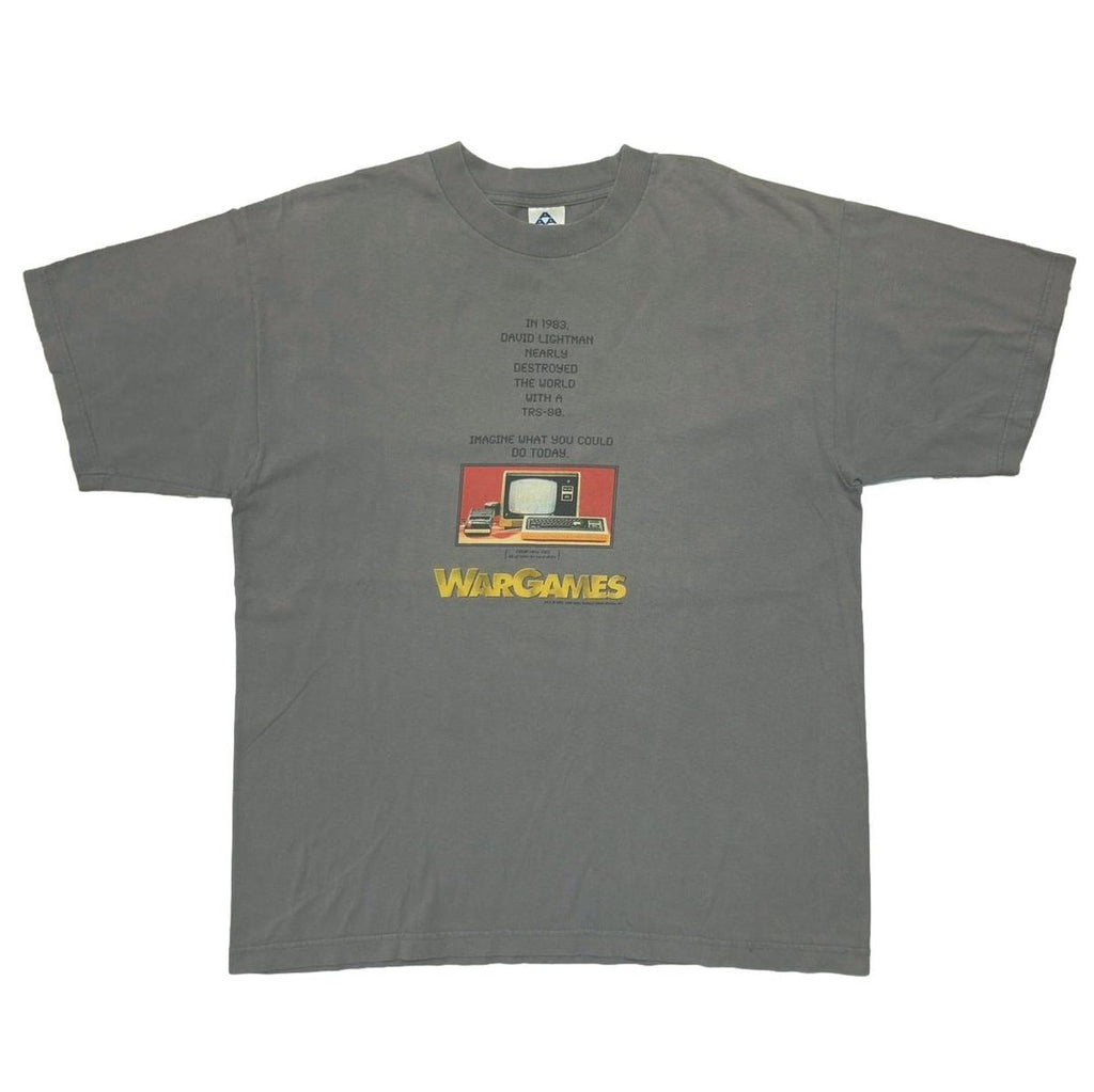 WARGAMES MOVIE PROMO CHARCOAL ALSTYLE XL 4035
