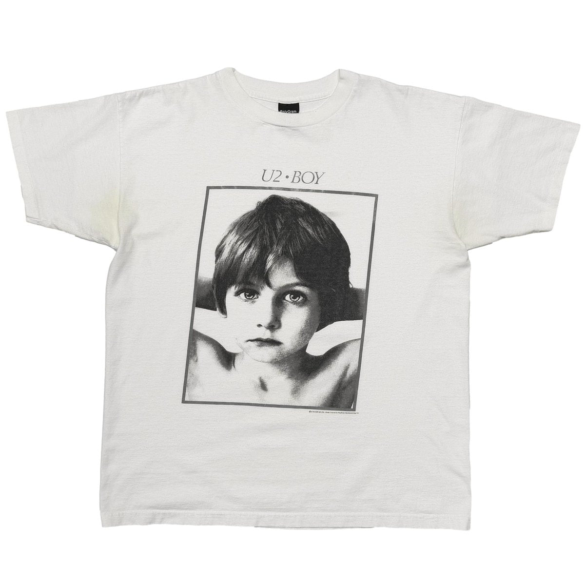 U2 BOY WHITE POLYGRAM XL 5938