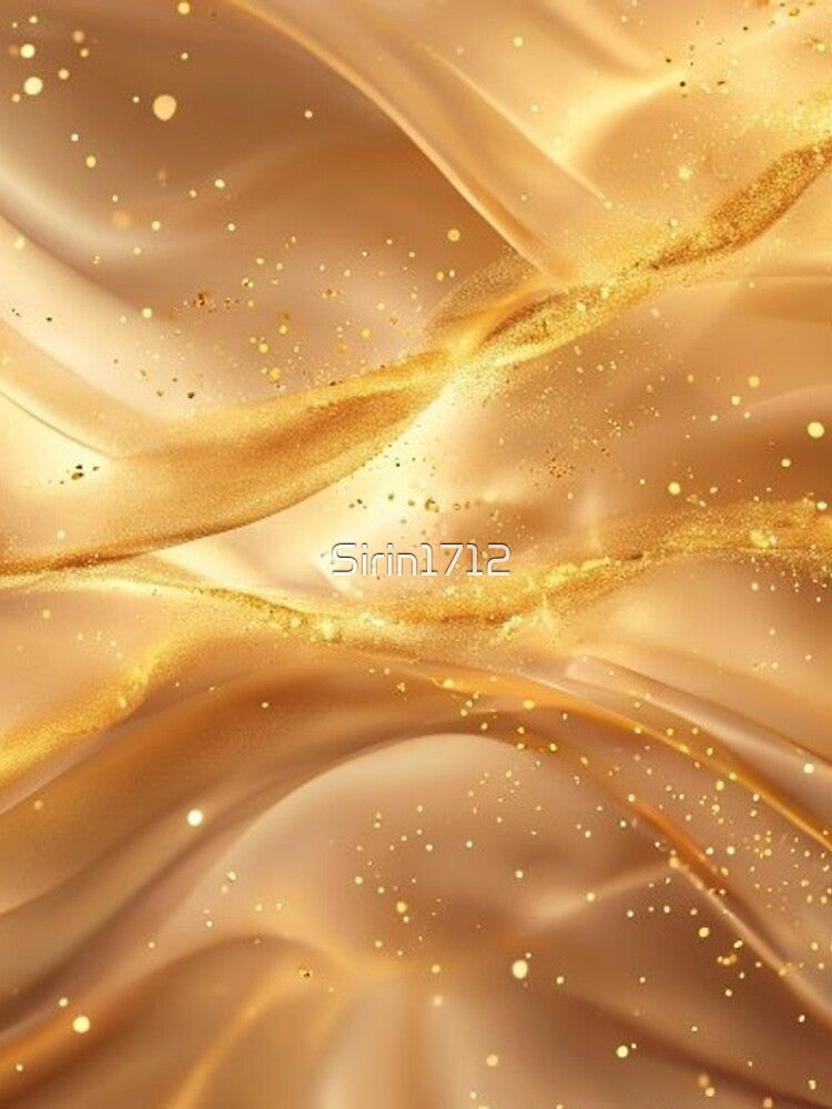 Ethereal Champagne Quartz with Floating Gold Dust by Sirin1712