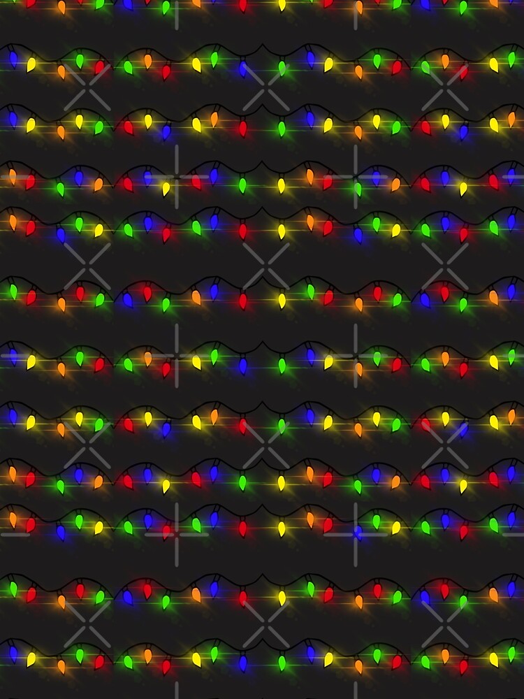 Twinkling Christmas Lights by Veata