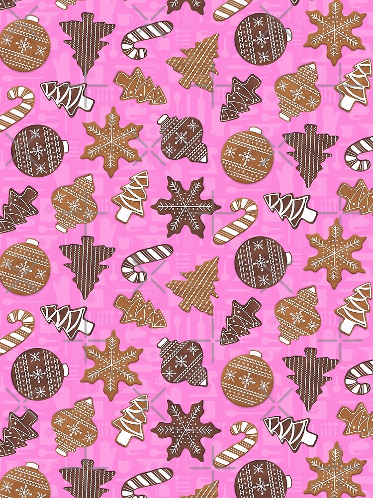 Pink Christmas Cookies by WickedRefined - Nicole Demereckis
