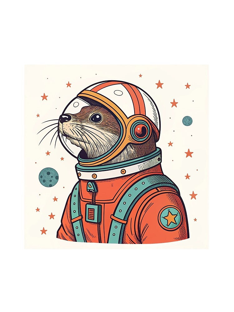 Otternaut - Retro Thunderbolt v.1 by Made For Each Otter
