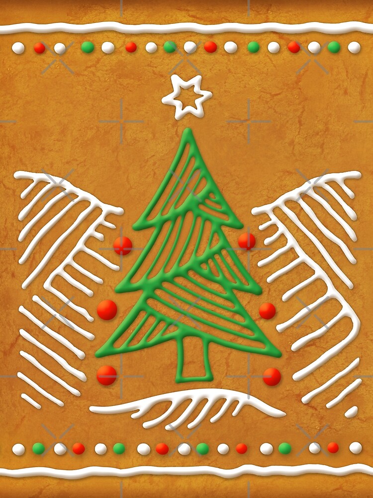 Gingerbread Christmas Tree by Iker Paz Studio