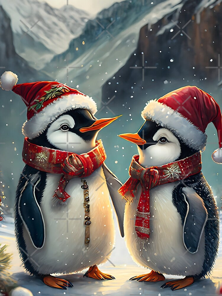 Two lovely penguin couple by emaotx