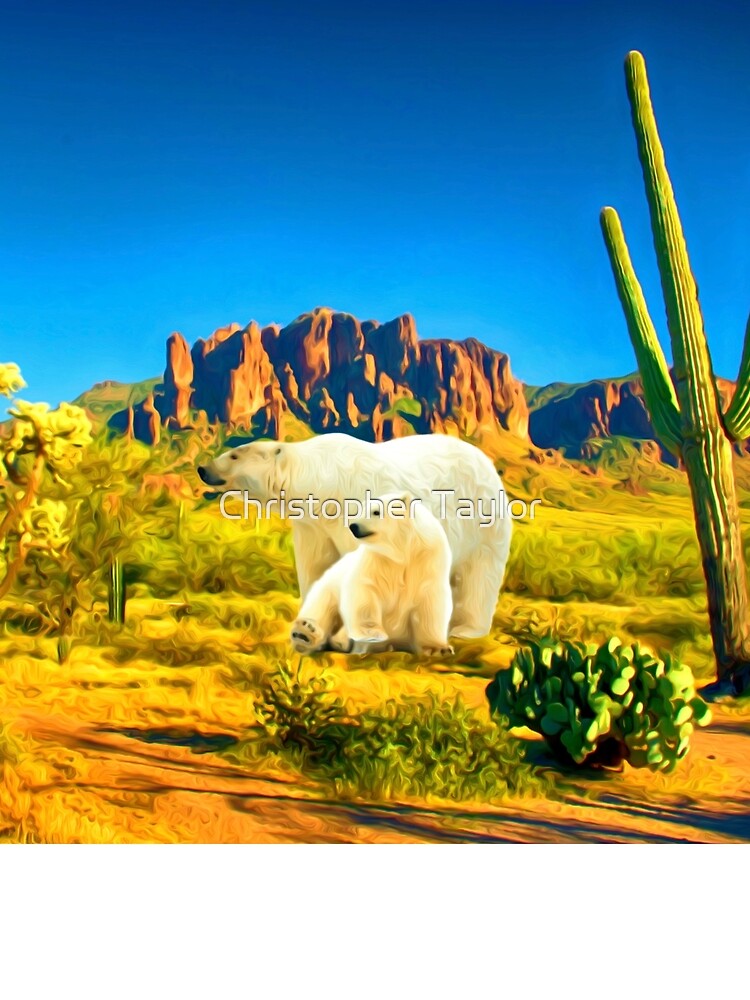 Mojave Polar Bears by Christopher Taylor